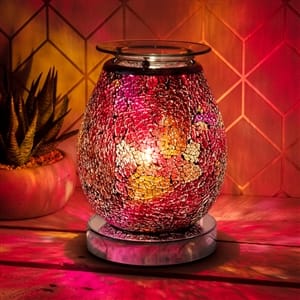 mosaic touch lamp